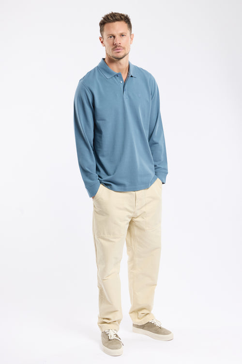 Polo manches longues - coton piqué - Armor-lux - 3