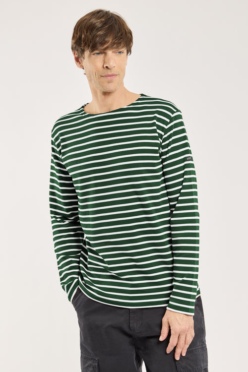 Fitted Breton striped shirt - heavy cotton - Armor-lux - 1