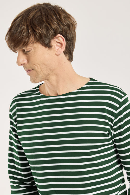 Fitted Breton striped shirt - heavy cotton - Armor-lux - 2