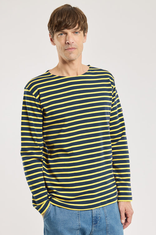 Fitted Breton striped shirt - heavy cotton - Armor-lux - 1