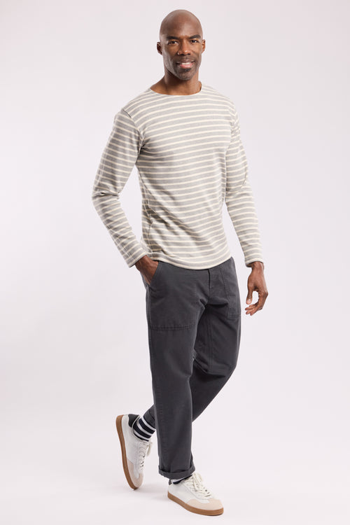 Marinière ajustée - coton épais - Armor-lux - 4