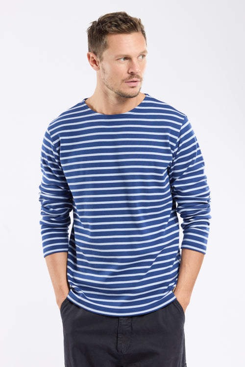 Heritage Breton striped shirt – thick cotton - Armor-lux - 4
