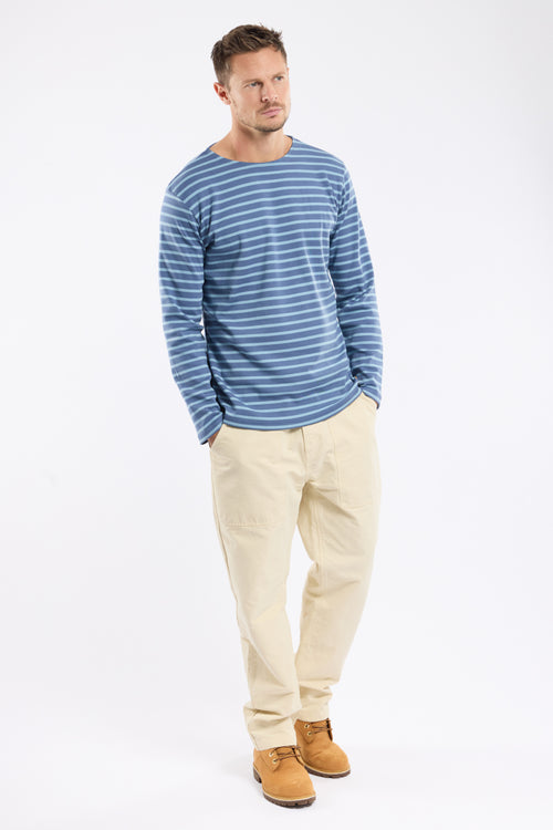 Heritage Breton striped shirt – thick cotton - Armor-lux - 3