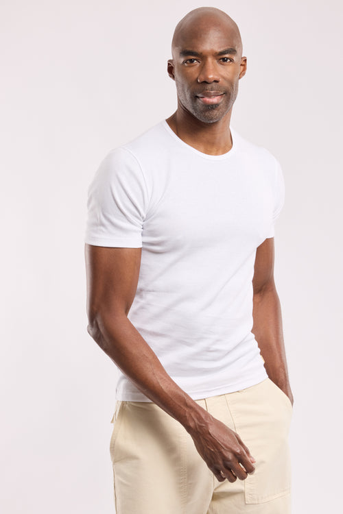 T-shirt col ras du cou - coton épais - Armor-lux - 4