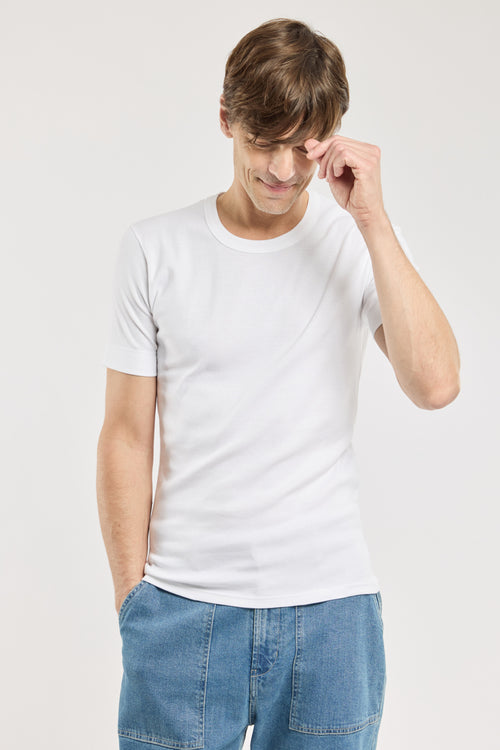 T-Shirt mit Rundhalsausschnitt – dicke Baumwolle - Armor-lux - 1