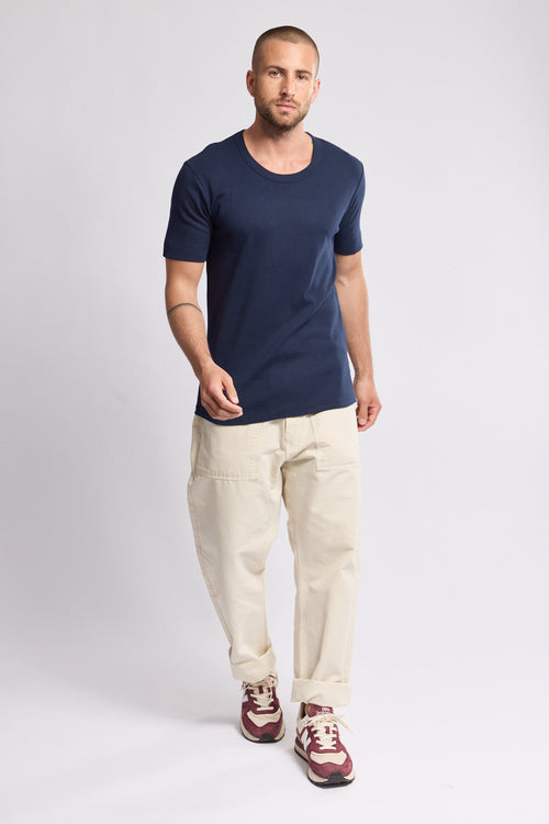 T-shirt col ras du cou - coton épais - Armor-lux - 2