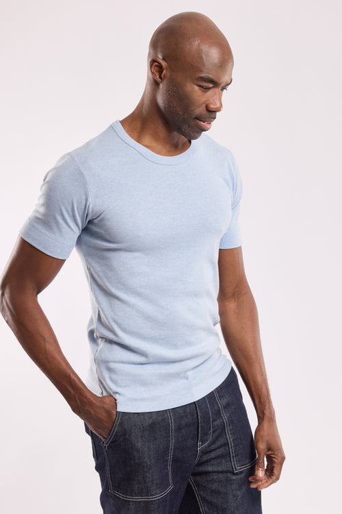 T-Shirt mit Rundhalsausschnitt – Baumwolle - Armor-lux - 4