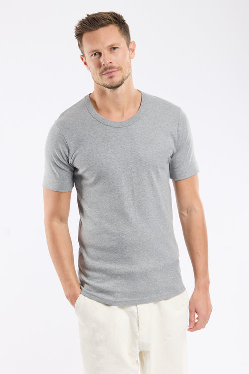T-Shirt mit Rundhalsausschnitt – Baumwolle - Armor-lux - 4