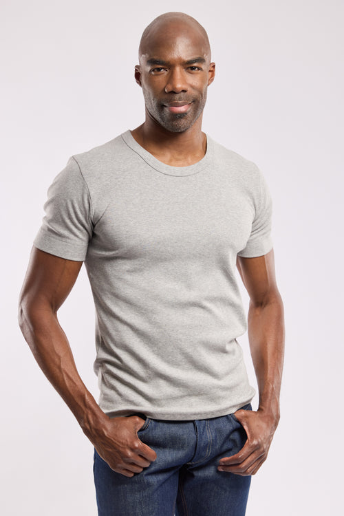 T-Shirt mit Rundhalsausschnitt – Baumwolle - Armor-lux - 1