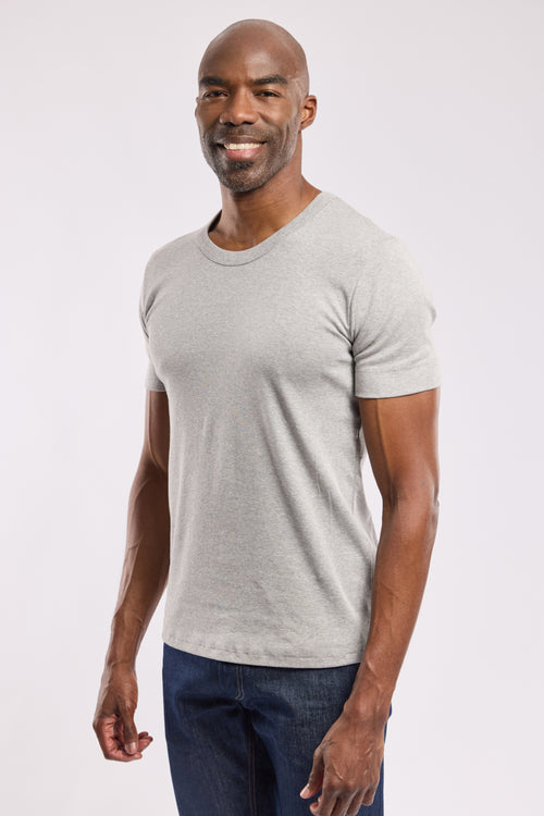 T-Shirt mit Rundhalsausschnitt – Baumwolle - Armor-lux - 4