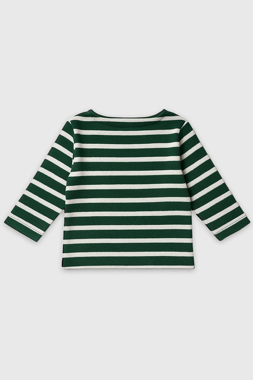 Baby Breton striped shirt - rustic cotton - Armor-lux - 2