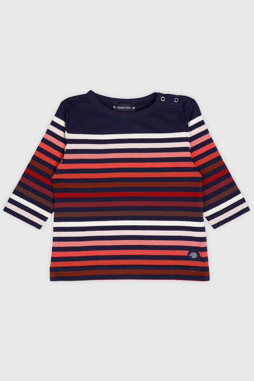 Matrosenshirt in 10 Farben Baby – leichte Baumwolle - Armor-lux - 1