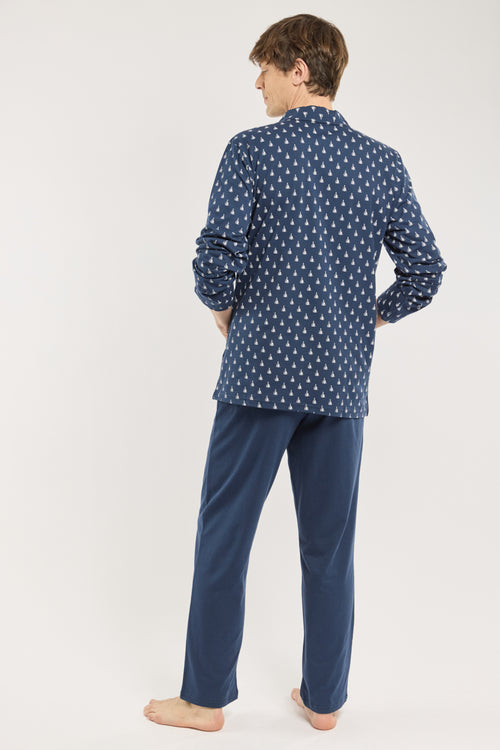 Pyjama imprimé - coton léger - Armor-lux - 4