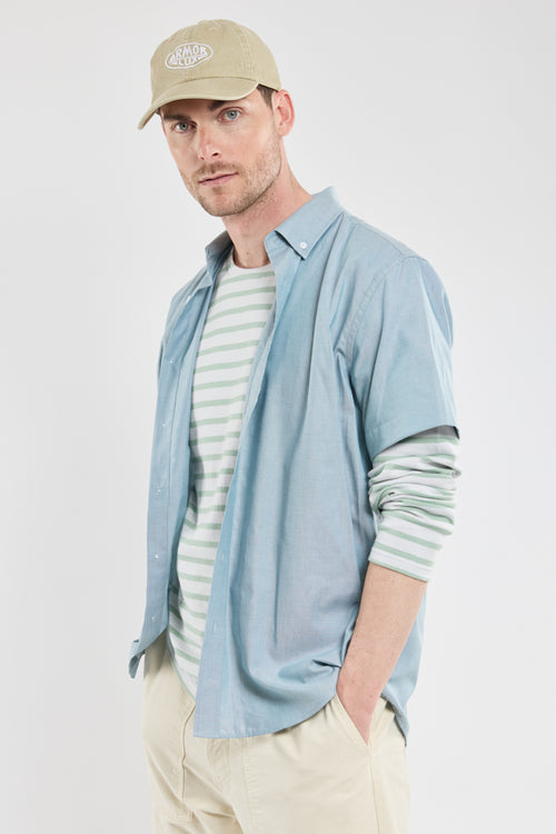 Short-sleeved shirt – cotton - Armor-lux - 1