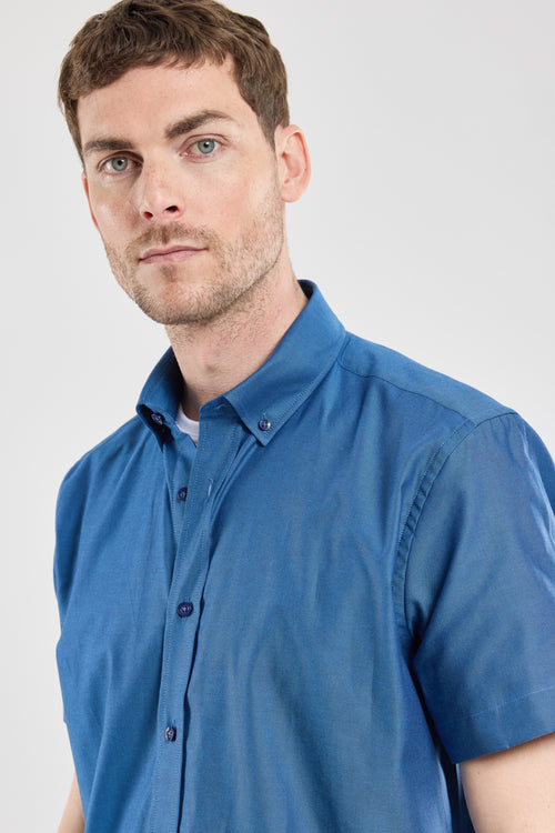 Short-sleeved shirt – cotton - Armor-lux - 2