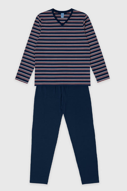 Pyjama rayé - coton - Armor-lux - 1