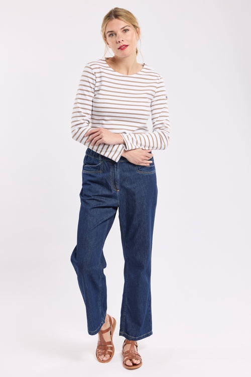 Lesconil Breton striped shirt - heavy cotton - Armor-lux - 2