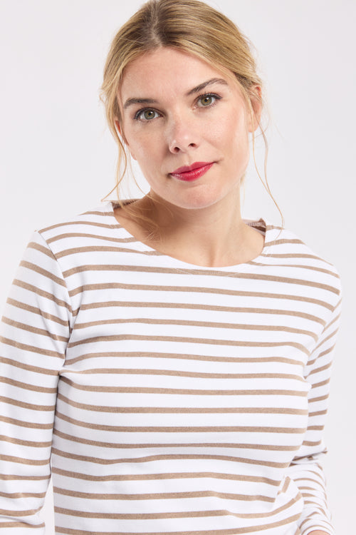 Lesconil Breton striped shirt - heavy cotton - Armor-lux - 3