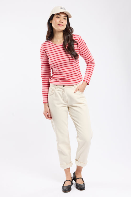 Lesconil Breton striped shirt - heavy cotton - Armor-lux - 3