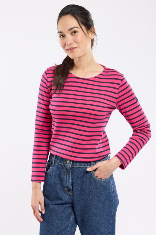 Lesconil Breton striped shirt - heavy cotton - Armor-lux - 2