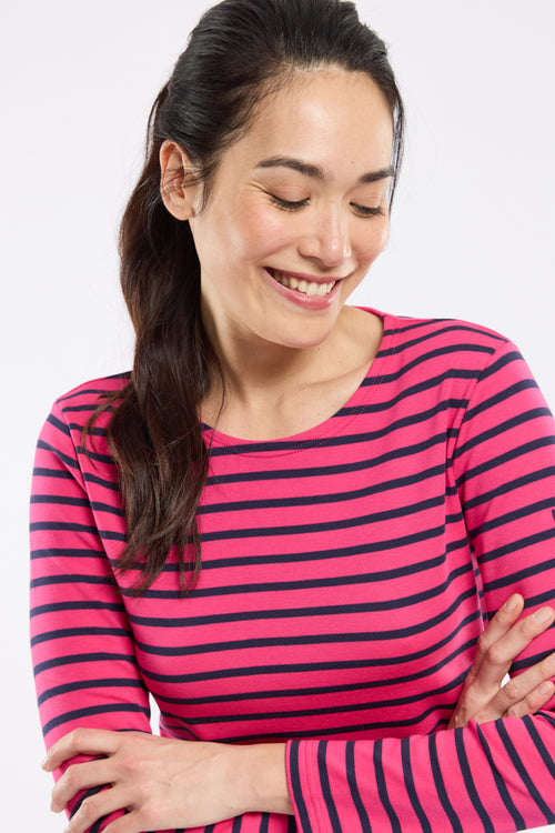 Lesconil Breton striped shirt - heavy cotton - Armor-lux - 3