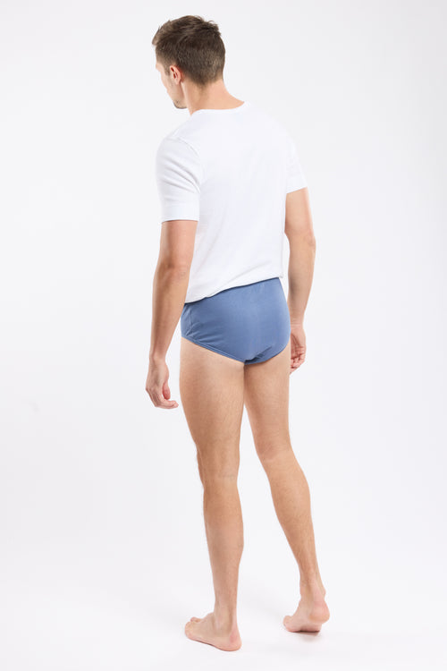 Plain briefs - lightweight cotton - Armor-lux - 4