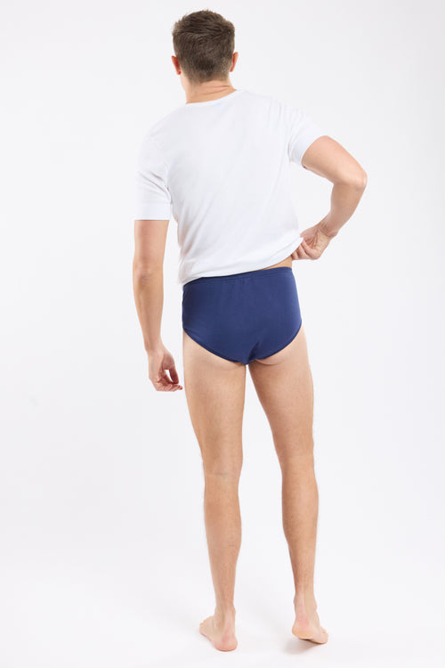 Einfarbiger Slip – leichte Baumwolle - Armor-lux - 4