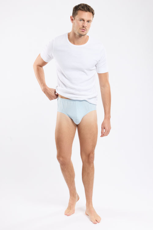 Plain briefs - lightweight cotton - Armor-lux - 3