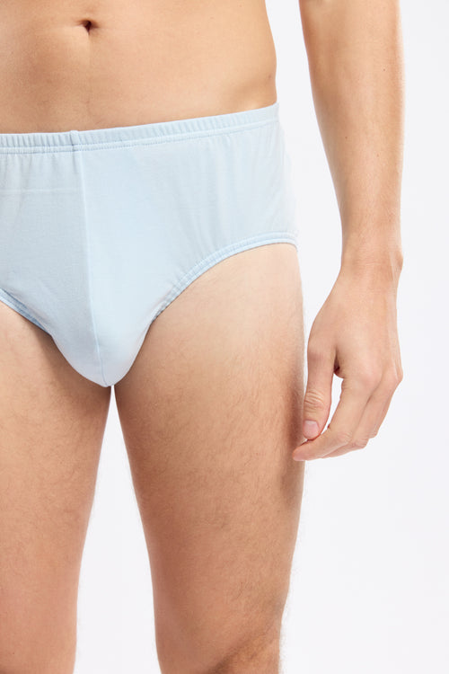 Plain briefs - lightweight cotton - Armor-lux - 2