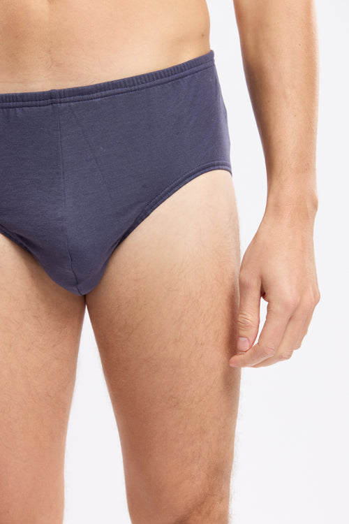 Einfarbiger Slip – leichte Baumwolle - Armor-lux - 2