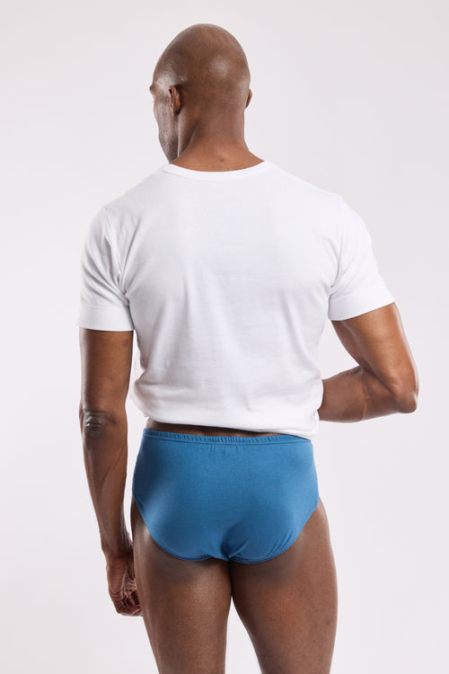 Einfarbiger Slip – leichte Baumwolle - Armor-lux - 2