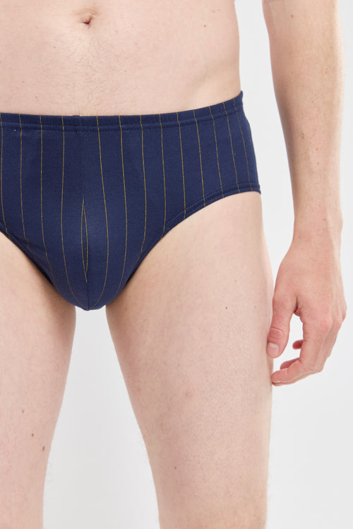 Striped briefs - lightweight cotton - Armor-lux - 2