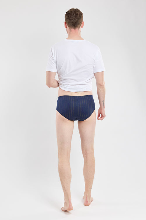 Striped briefs - lightweight cotton - Armor-lux - 3