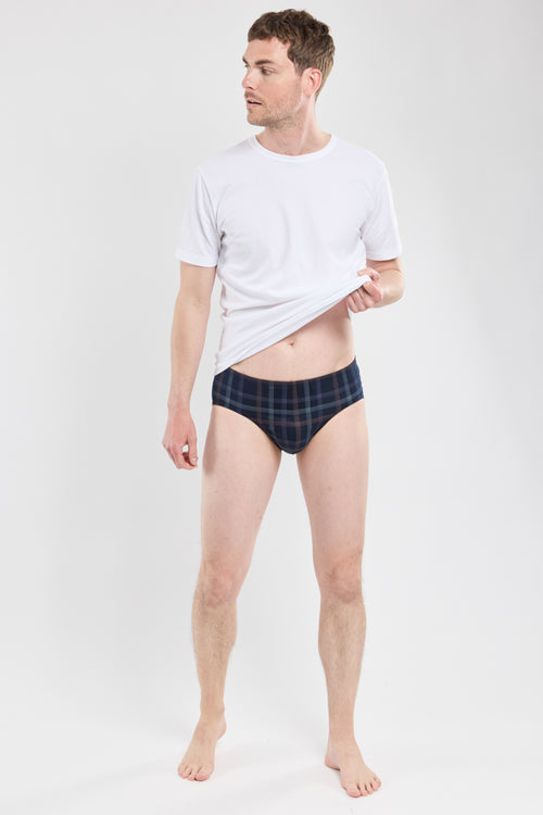 Slip mit Mikro-Muster – leichte Baumwolle - Armor-lux - 4