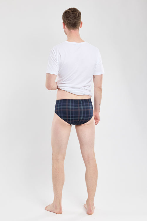 Slip mit Mikro-Muster – leichte Baumwolle - Armor-lux - 4