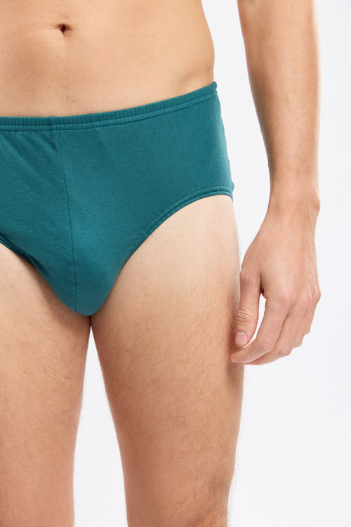 Einfarbiger Slip – leichte Baumwolle - Armor-lux - 2