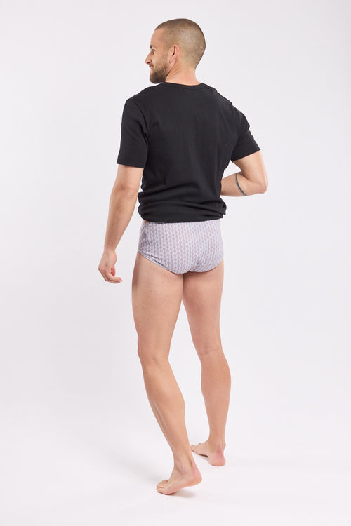 Slip mit bedruckt – leichte Baumwolle - Armor-lux - 4