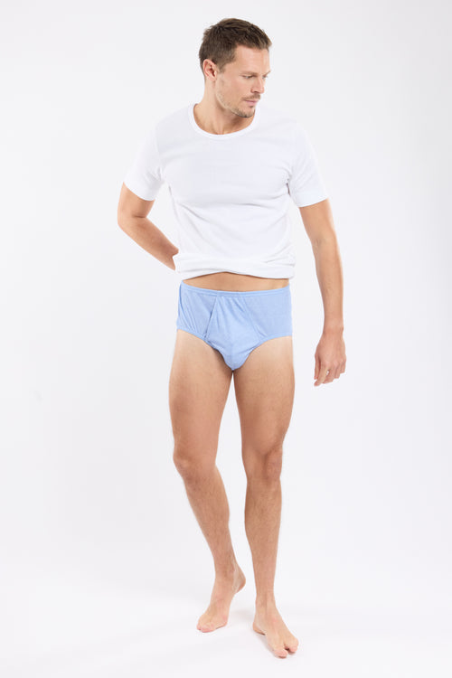 Slip ouvert imprimé - coton léger - Armor-lux - 3