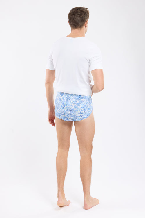 Slip ouvert imprimé - coton léger - Armor-lux - 4