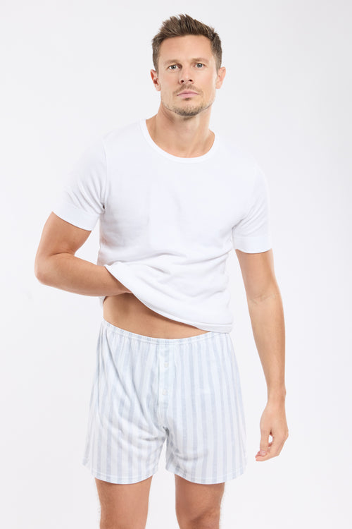 Caleçon rayé - coton - Armor-lux - 1