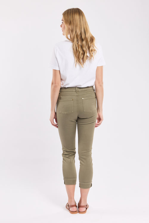 Slim-fit 7/8-length trousers - cotton - Armor-lux - 4