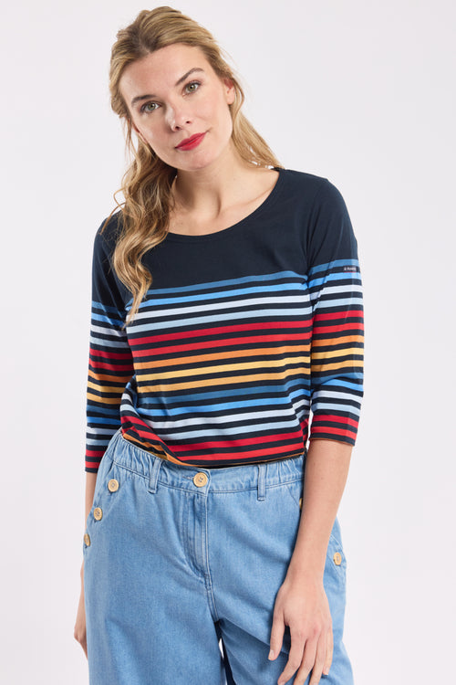 10-colour Breton top - heavy cotton - Armor-lux - 2