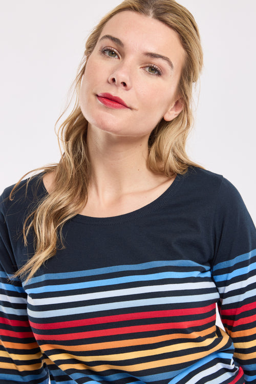 10-colour Breton top - heavy cotton - Armor-lux - 4