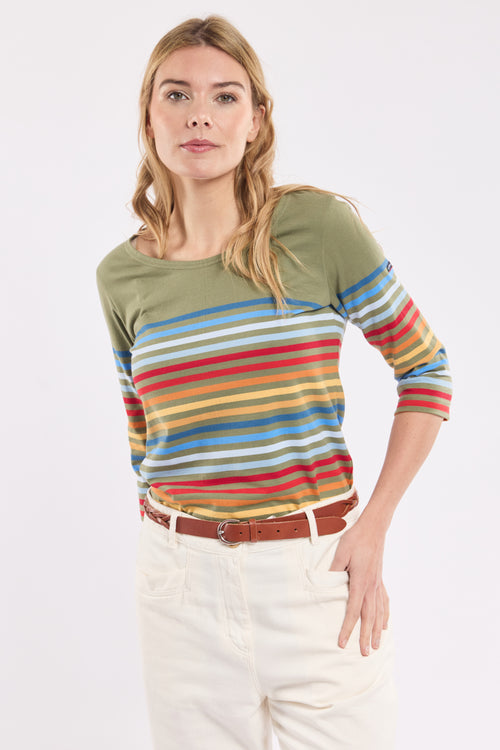 10-colour Breton top - heavy cotton - Armor-lux - 1