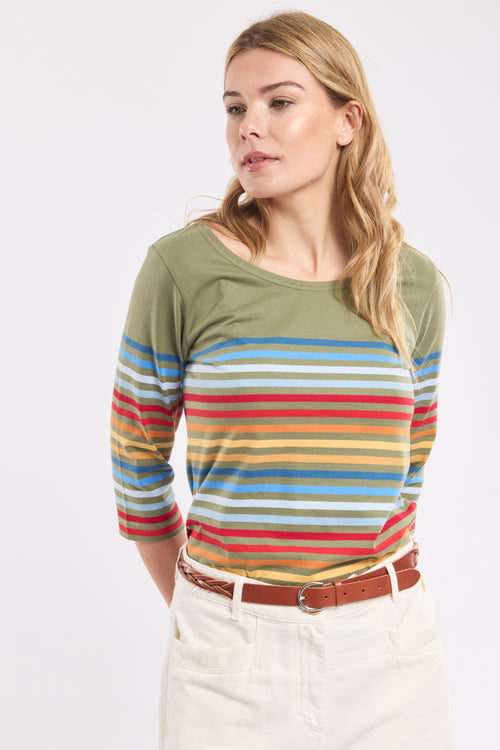 10-colour Breton top - heavy cotton - Armor-lux - 4