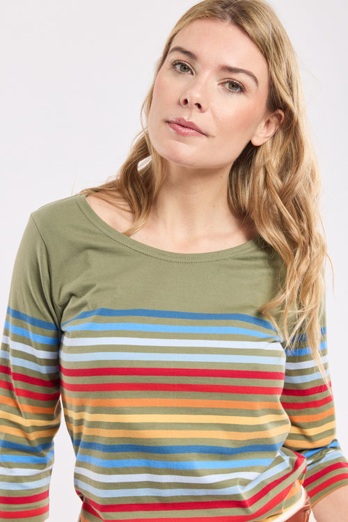 10-colour Breton top - heavy cotton - Armor-lux - 2