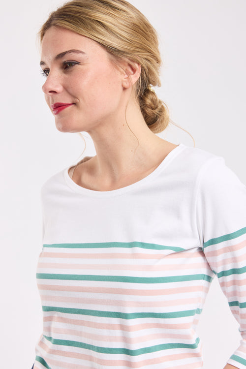 Marinière 3 couleurs - coton lourd - Armor-lux - 4