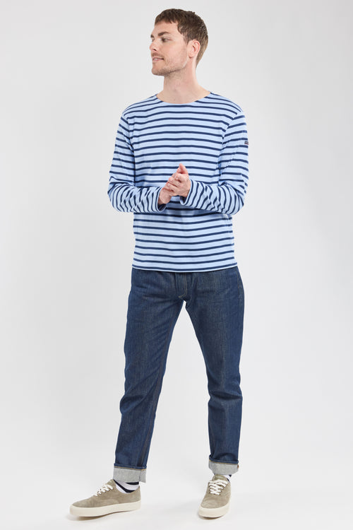 Long-sleeved Breton striped shirt - thick cotton - Armor-lux - 3