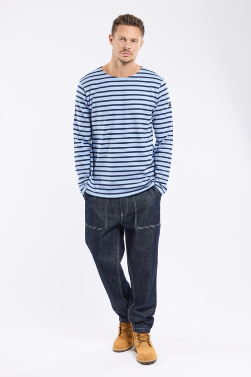 Long-sleeved Breton striped shirt - thick cotton - Armor-lux - 4