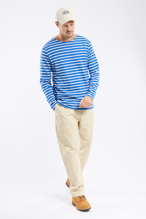 Long-sleeved Breton striped shirt - thick cotton - Armor-lux - 3